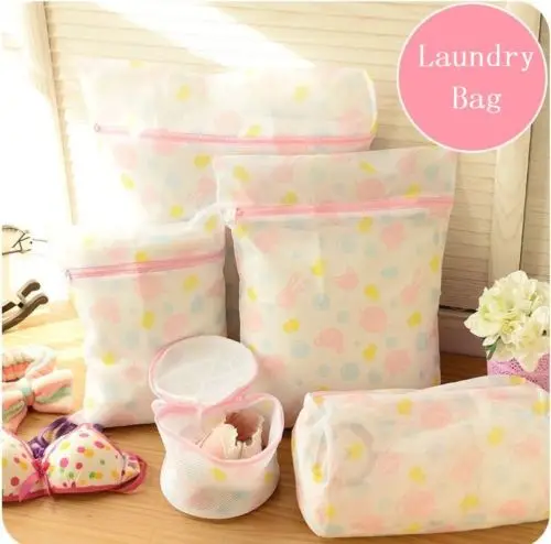 Laundry Saver Washing Machine Aid Bra Underwear Lingerie Mesh Wash Basket Bag