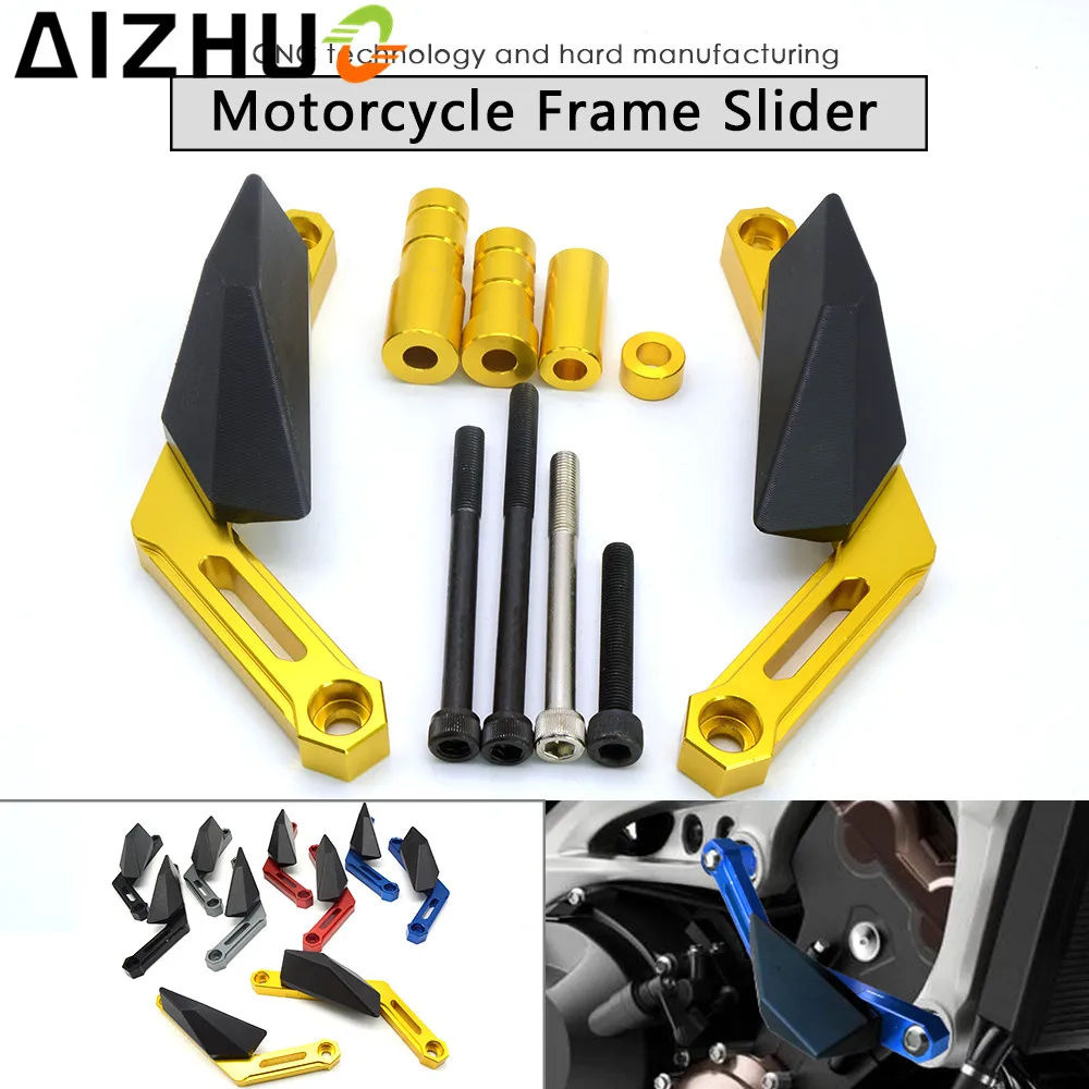 

For Yamaha MT-09 MT09 TRACER MT 09 FZ-09 FZ09 FZ 09 FJ-09 FJ Motorcycle Frame SliderFalling Protection anti crash Engine shield