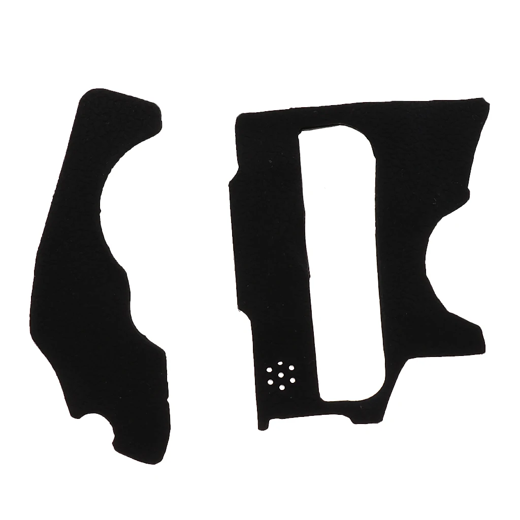 3 Sets Camera Accessory Body Front Back Rubber Cover Shell Replacement Part For Canon  60D Grip Rubber W/Adhesive Tape