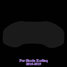 QCBXYYXH для Skoda Kodiaq Karoq автомобилей Стайлинг приборной панели автомобиля Краски защитный Стекло фильм светопропускающие 9 H царапинам