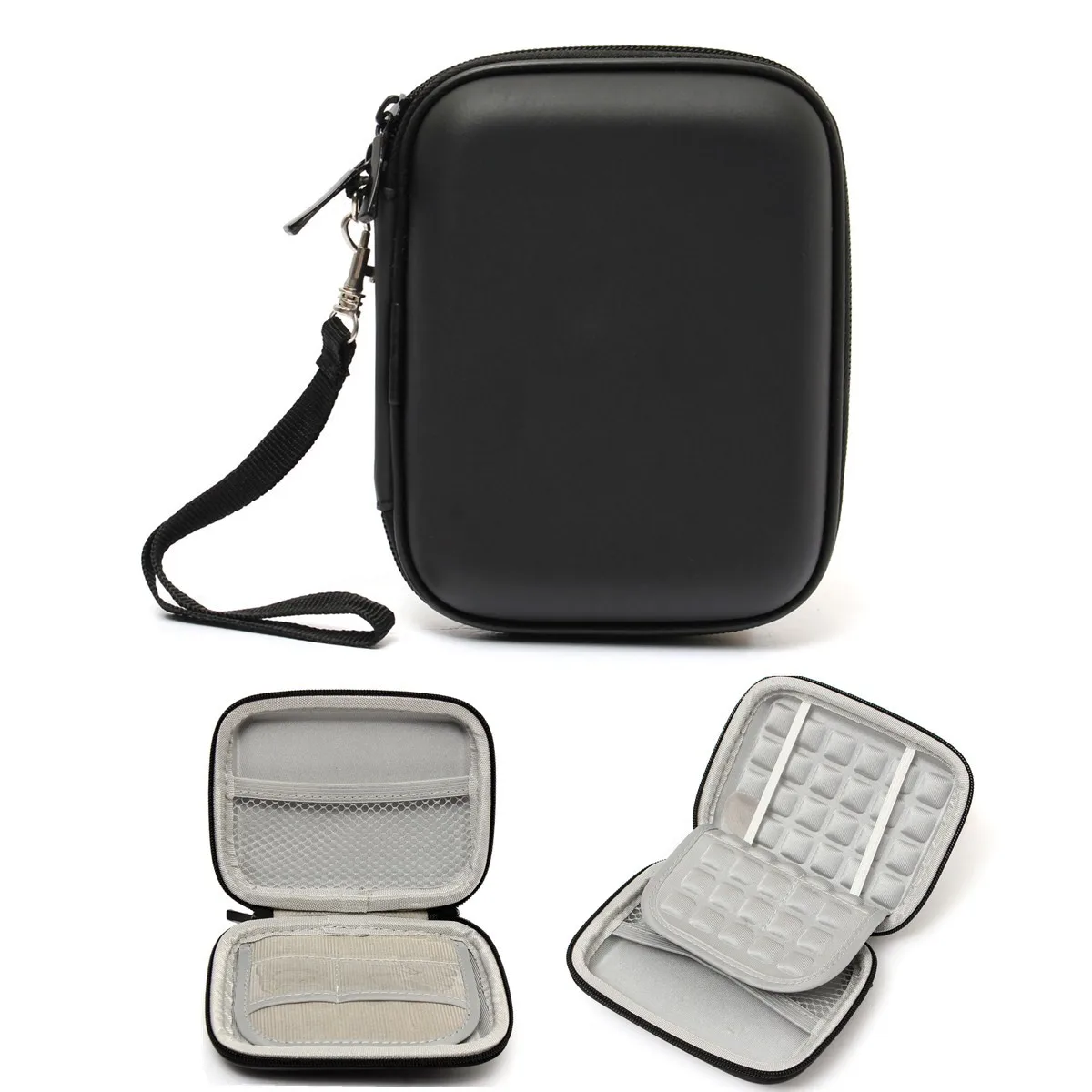 Portable 5.5'' universal Zipper External Hard Carry Bag Case Pouch for Protection for Seagate Expansion External Hard Disk Drive