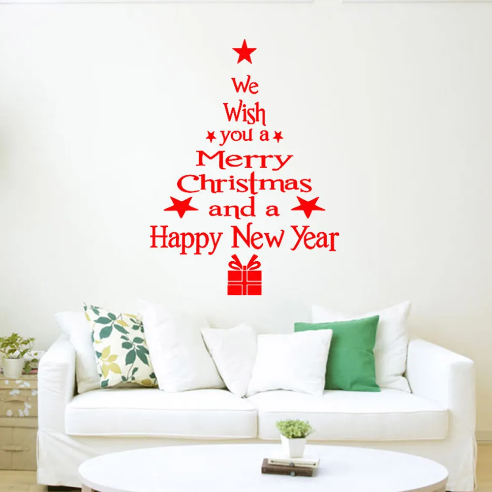 Christmas Tree Removable Room Decor Wall Stickers Christmas Tree Removable Room Decor Wall Stickers