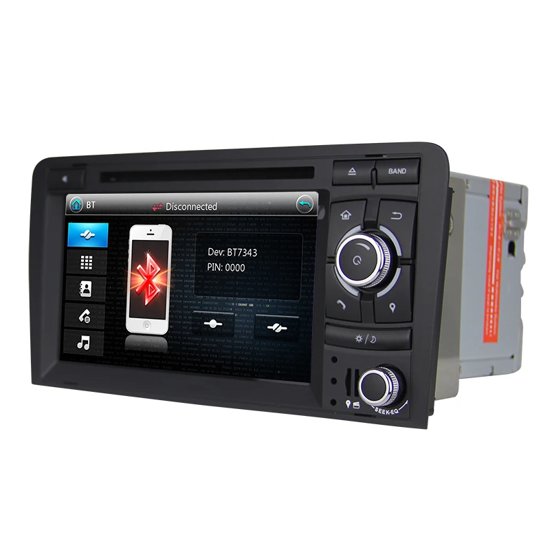 Sale Car radio For Audi A3 2002-2011 2din multimedia dvd player GPS Navigation stereo touch screen For Audi 8P A3 S3 RS3 Autoradio 2