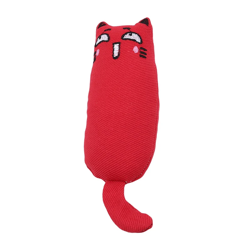 red Мягкая кошка игрушка-Кот игрушка красочные перо забавная игра игрушечная мышь игрушка для кошек котенок собачьи продукты Домашние животные - Цвет: red