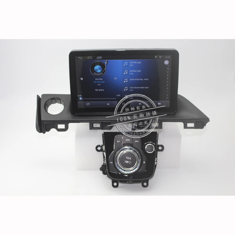Discount HACTIVOL 9" Quad core car radio gps navigation for 2017 Mazda ATENZA android 7.0 car DVD video player with 1G RAM 16 G ROM 20