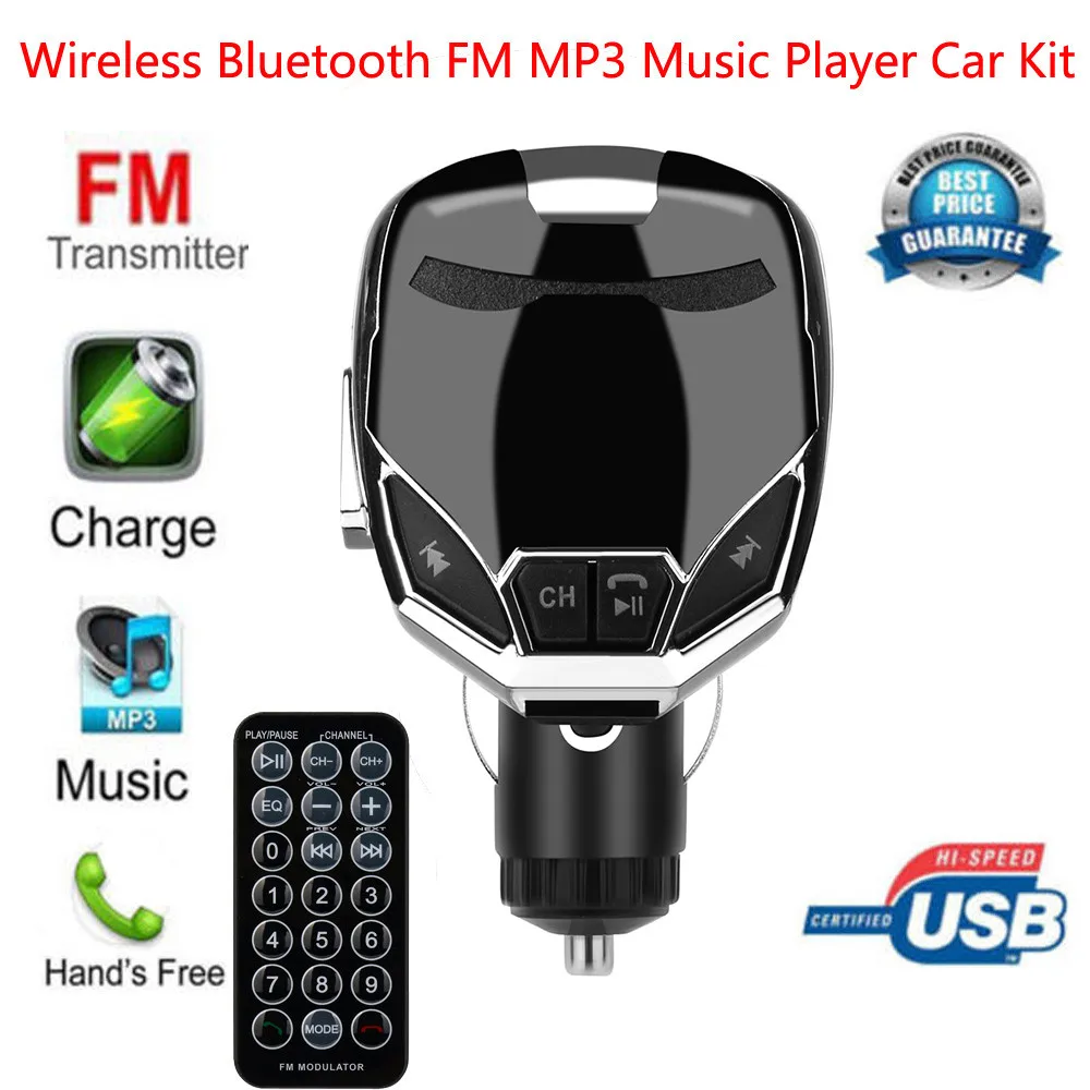 Fm передатчик Bluetooth гарнитура для авто Беспроводной зарядное устройство с поддержкой Bluetooth FM передатчик модулятор Автомобильный комплект MP3 музыкальный плеер G7 Fm передатчик Aux