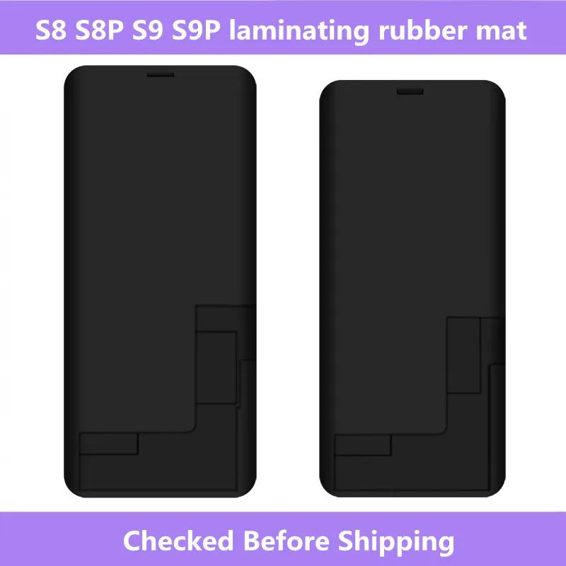 

LCD Touch Screen Laminating Repairing Silicone Pad Mold Mould Rubber lamination mat For Samsung S7 S8 S8 Plus S9 S9 Plus Note 8