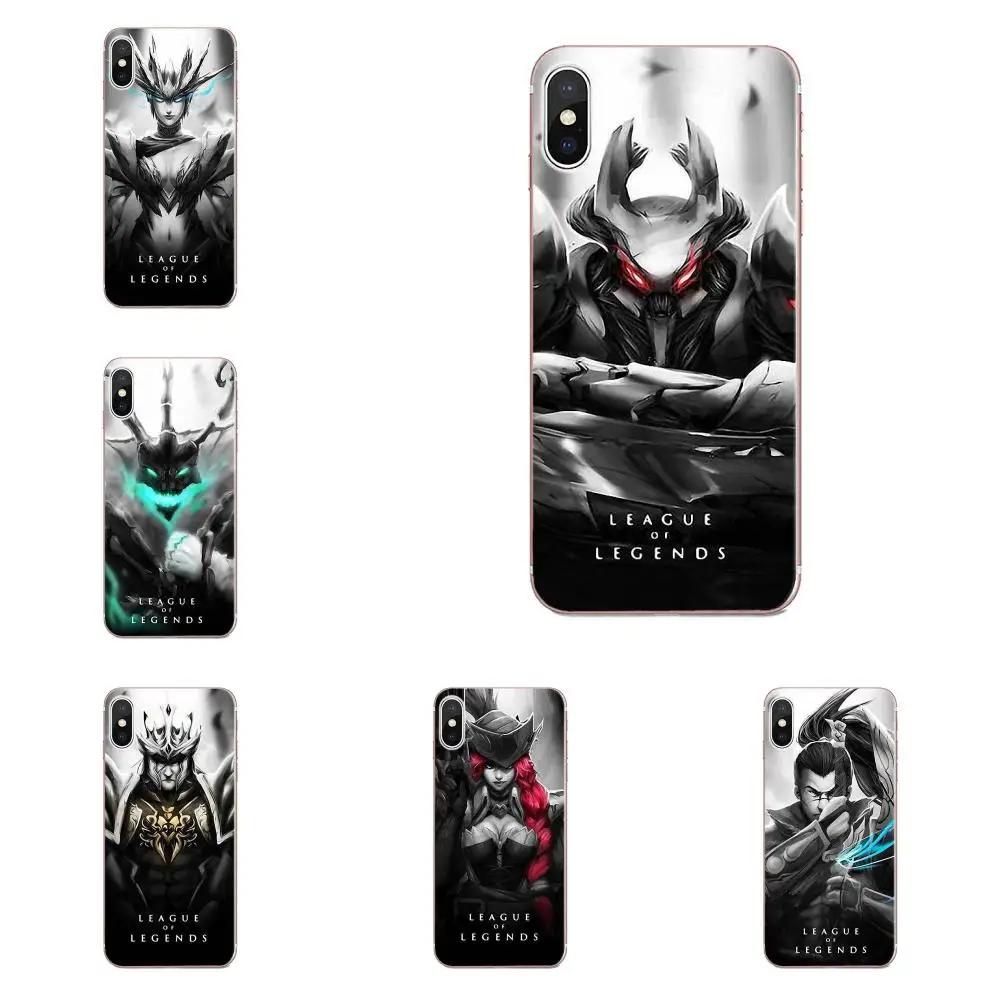 

For Xiaomi Redmi Mi Note 7 8 9 SE Pro Lite Go Play Lovely Plastic League Of Legends Lol Hero