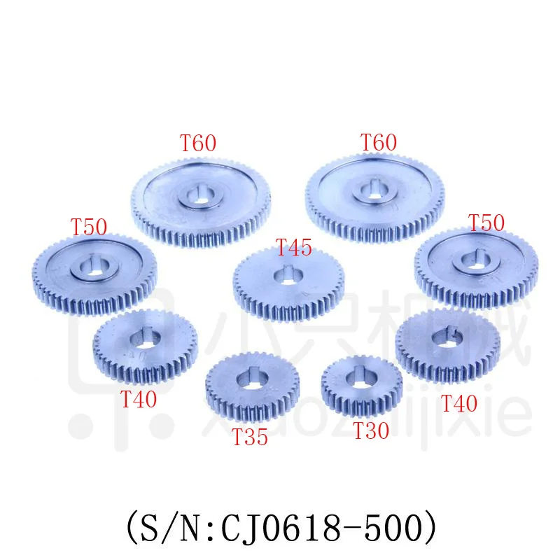 free shipping S/N CJ0618 500 9pcs mini lathe gears , Household small