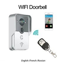 Smart Wifi Video Doorbell With Remote controller Wireless Intercom Support 3G 4G IOS Android for iPad SmartPhone Tablet Control