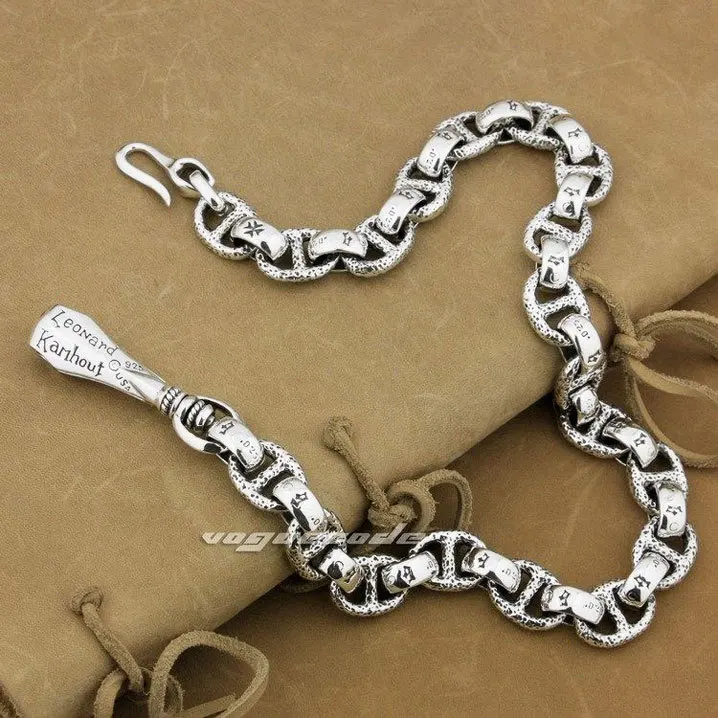 Готическая мода u образная подвеска на талию из стерлингового серебра 925 пробы