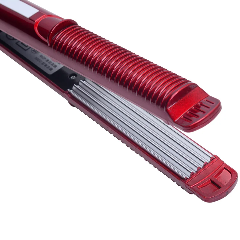 Professional Electric Hair Curling Iron 140-220 PTC Heater Hair Crimper Curler Corn Plate Fluffy Wand Crimping Perm Splint Salon 4
