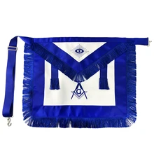Астер масоны масонской фартук Синий домик кожаный квадрат и компас для масоны отличный подарок для масонов