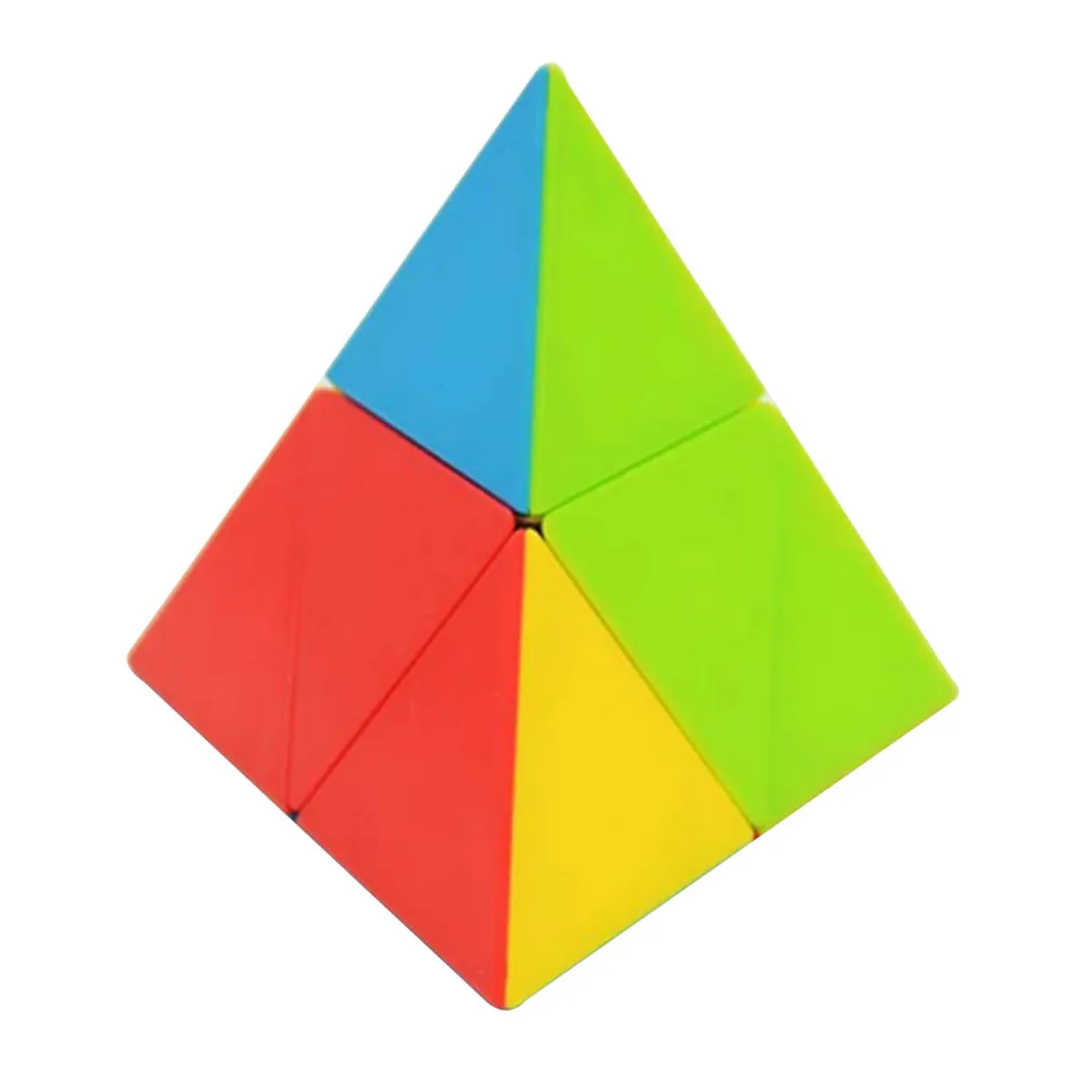 

Lefang 2x2x2 Pyramid Cube Colorful 2*2 Pyramid Magic Cube Triangle Pyramid Magic Cube Speed Puzzle Toys