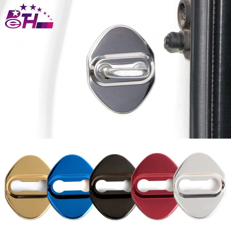 

Door Lock Cover Car Styling DIY Car Sticker Case For Honda Accord fit Toyota Voxy CHR Mazda Daihatsu Accessories Car-Styling