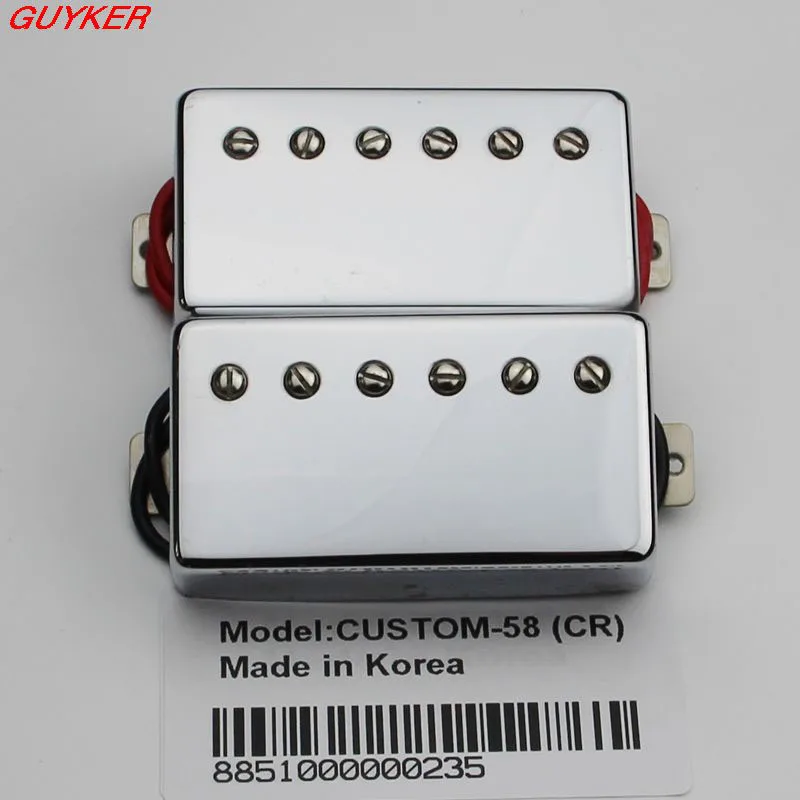 CUSTOM 58 Humbucker LP гитара пикапа Chrom|guitar pickup|humbucker guitar pickupsguitar humbucker pickups |