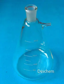 

2000ml,24/40,Glass Filter Suction Flask,2L Filtration Bottle With Side Tube