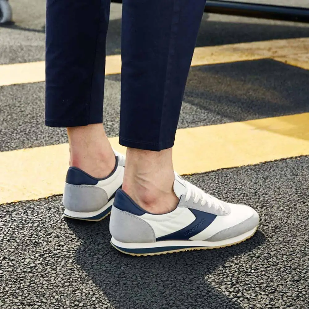 Xiaomi Mijia Uleemark; обувь в стиле ретро; повседневные стильные Нескользящие износостойкие модные спортивные кроссовки; мягкая дышащая мужская обувь