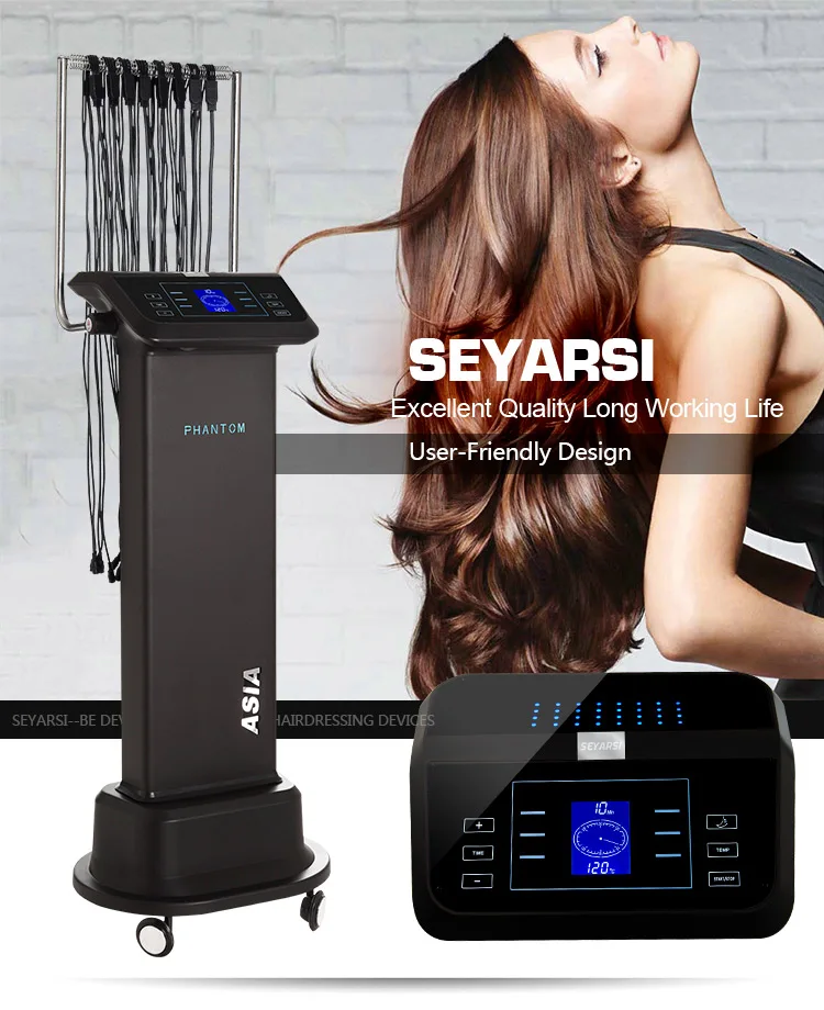 US $695.00 24 V output voltage Salon waving machine Asia Patent Digital Hair Perm Machine Iron Curlier Phantom Vogue Edition red