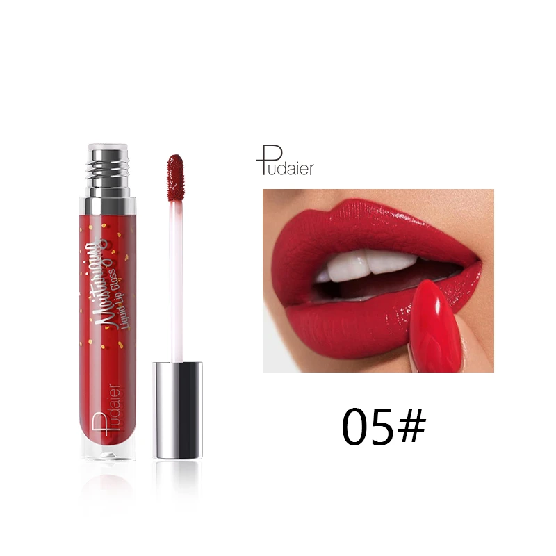 12 Color Liquid Lipstick Matte Makeup Waterproof Red Lip Long Lasting Gloss Mate Black Lip Stick Matte Liquid Lipsticks - Цвет: 05