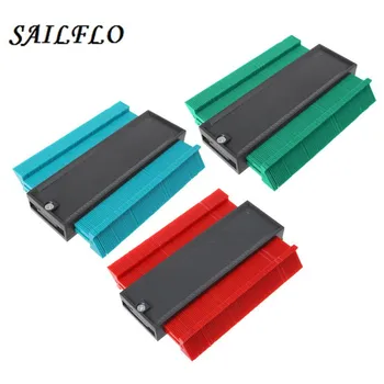 

5" Shape Contour Duplicator Profile Gauge Tiling Laminate Tiles Shaping Tool Edge Molding Governing Wood Measure
