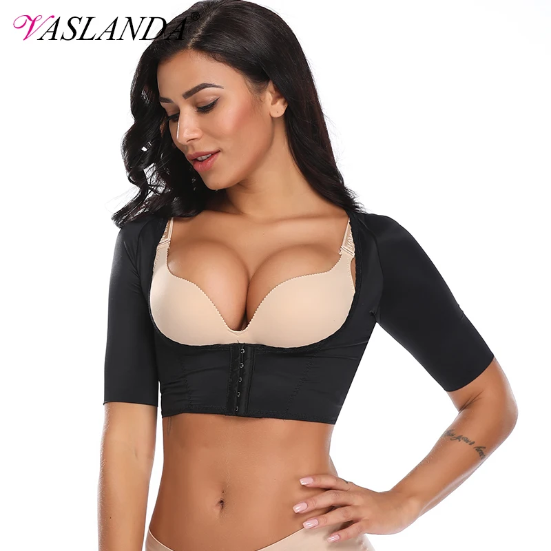 VASLANDA Women Arm Shaper Shoulder Back Support Underwear Chest Breast