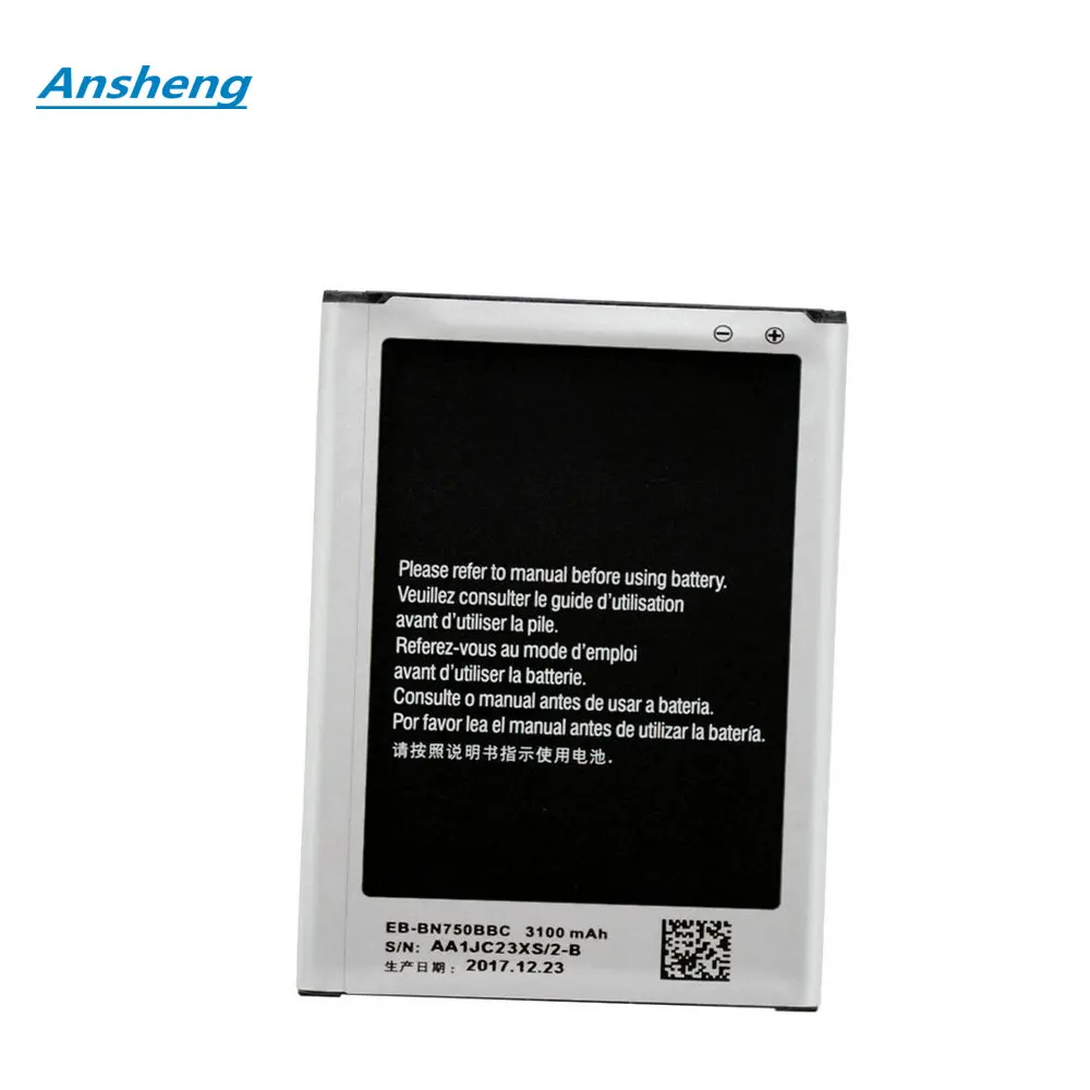 Аккумулятор Ansheng на 3100 мАч для Samsung Galaxy Note III Neo 3 NEO N7505 N750 note mini N7502 N7506V N7508V |