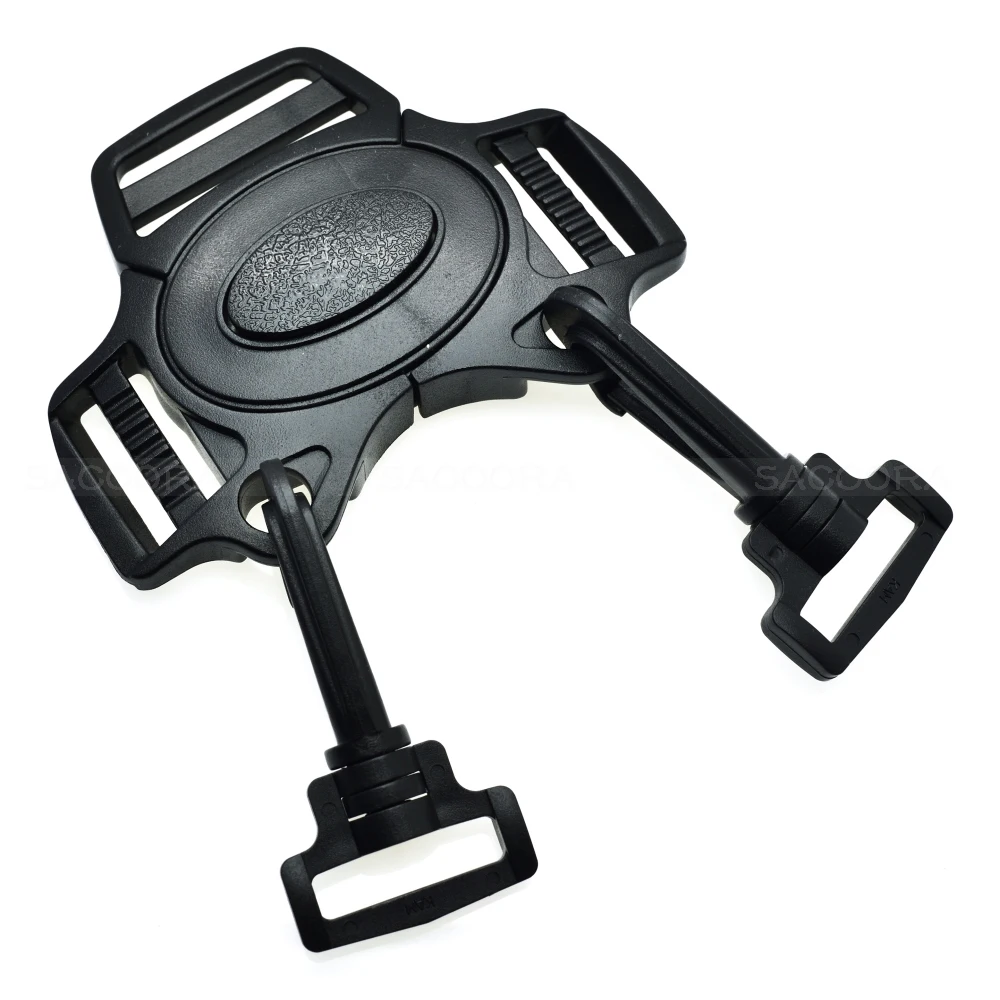 

1pcs/pack Plastic Flat Side Release Buckles Adjustable Belt buckle Package accessories Black