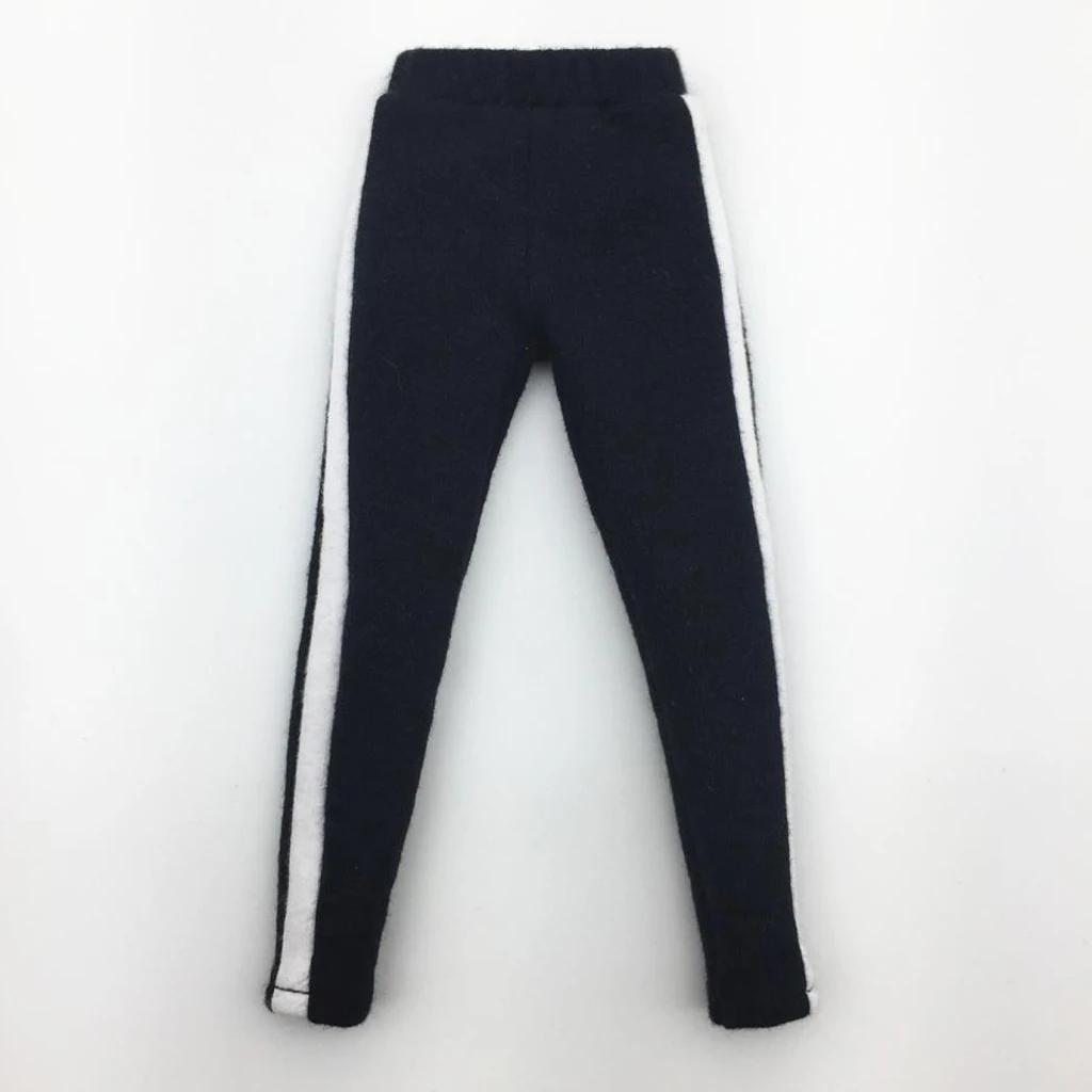1/6 Scale Side - striped Pants Sport Trousers for 12inch Action Figure DIY