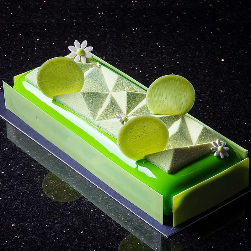 Силиконовая форма для торта Yiwumart шоколада алмазной формы мороженого Fondant