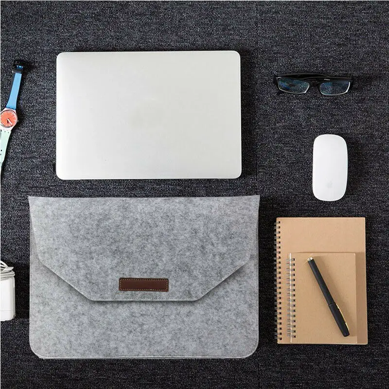 Новинка 2019 хит продаж для Apple MacBook Air Pro 11 &quot13&quot 15 &quot шерстяной конверт сумка