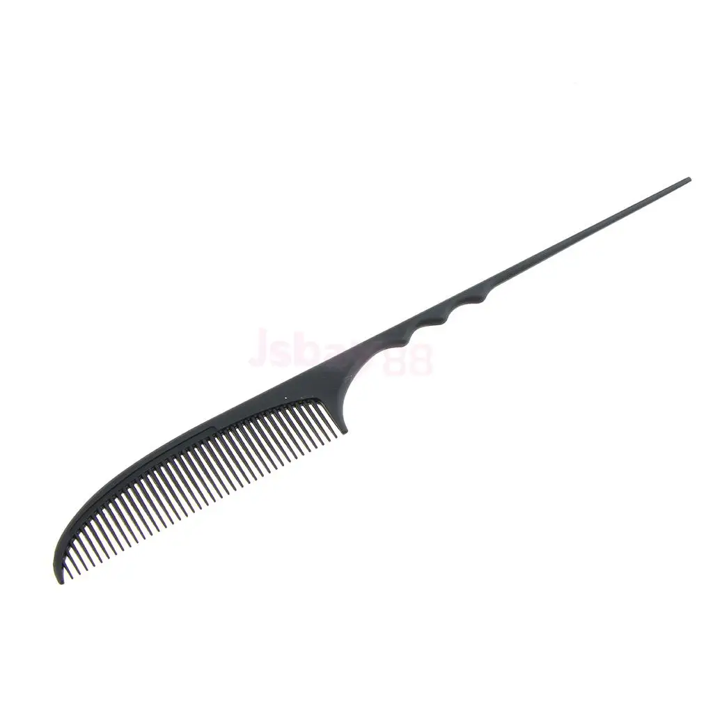 Salon Barber Anti-static Hairstyling Hairdressing Comb Rat Tail Hairbrush