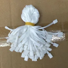 Хорошее качество шелка белого и черного цвета для висячей бирки в одежде, бирка строки шнур для одежды, ваш заказ прямо к этому поставщику цена бирка