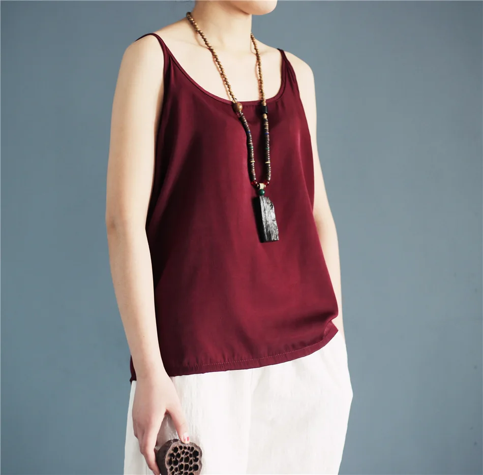 

Women Summer Spaghetti Strap Vests Camis Short Vest Tanks Ladies Solid color Vests Camis Female