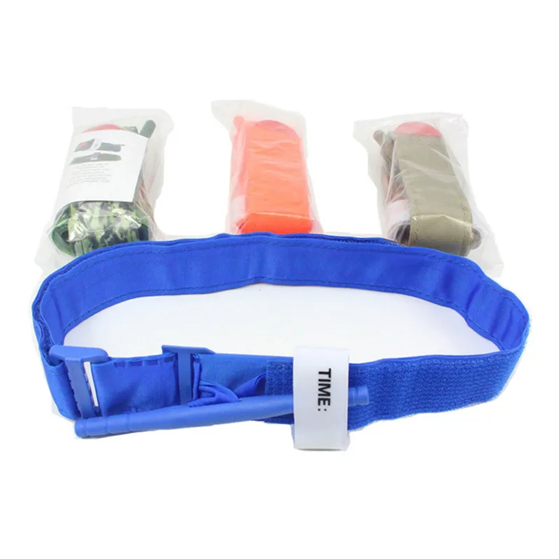 Quick One Hand First Aid Medical Military Portable Outdoor Tactical Emergency Tourniquet Strap Equipment Slow Release Buckle