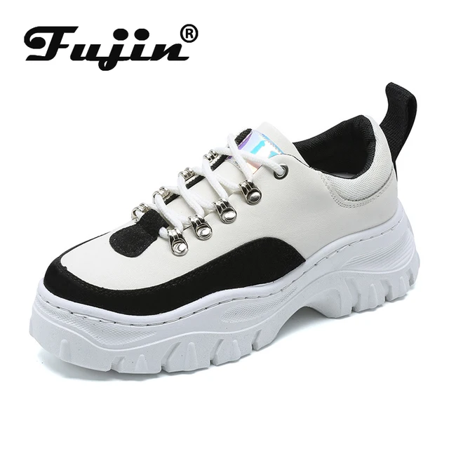 $US $21.60 Fujin Old Shoes Women Lightweight White Shoes Dropshipping Women Shoes Leopard Fashion Casual Shoes