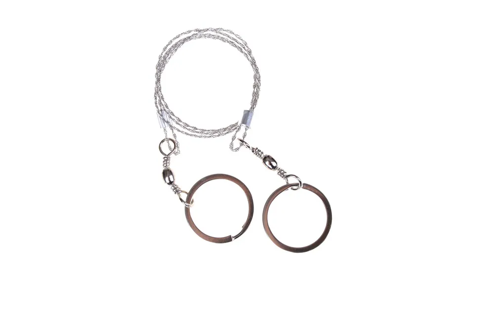 1Pc Stainless Steel Wire Saw Outdoor Practical camping Emergency Survival Gear Tools