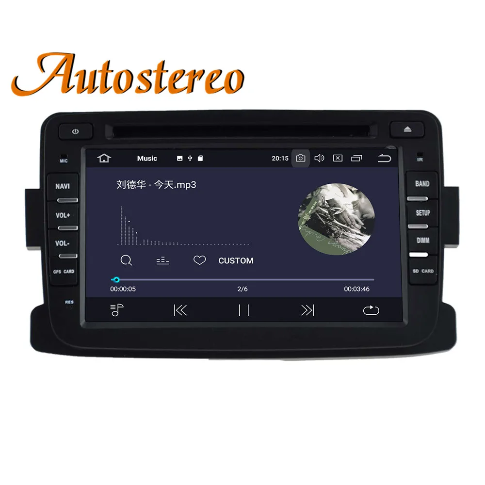 Clearance DPS Max 64GB Android 9 Car GPS navigation For Renault Duster 2010+ multimedia car DVD player head unit radio tape recorder IPS 5