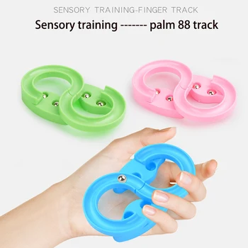 

High quality 88 mini track finger decompression toy children hand eye coordination training puzzle palm fingertip toy