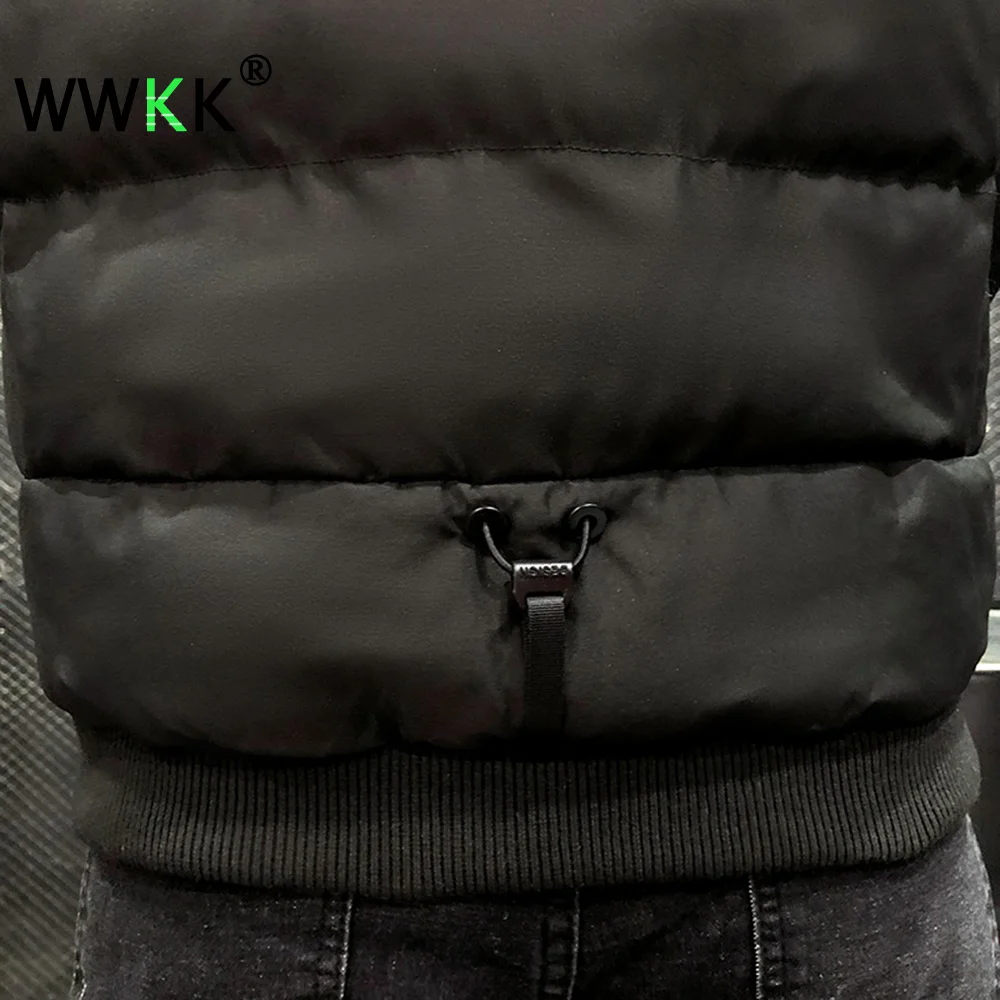WWKK зимняя куртка Мужская одежда пальто модные повседневные парки мужские куртки