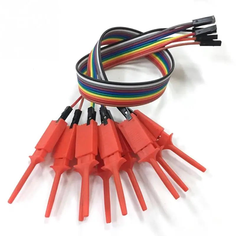 

Smart Electronics 4Pcs Test Hook Clip For Logic Analyzer USB 24M 24MHz 8CH