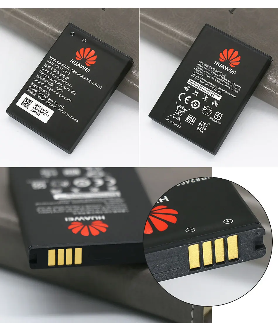 Аккумулятор для телефона huawei HB824666RBC для huawei E5577 аккумулятор 3,8 V высокой емкости 3000 mAh Замена литий-ионная батарея
