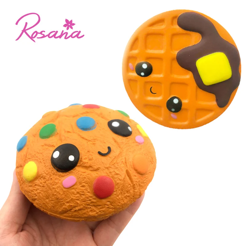 Rosana Kid мультфильм печенье замедлить рост Squeeze Игрушка Kawaii гаджеты снятие стресса
