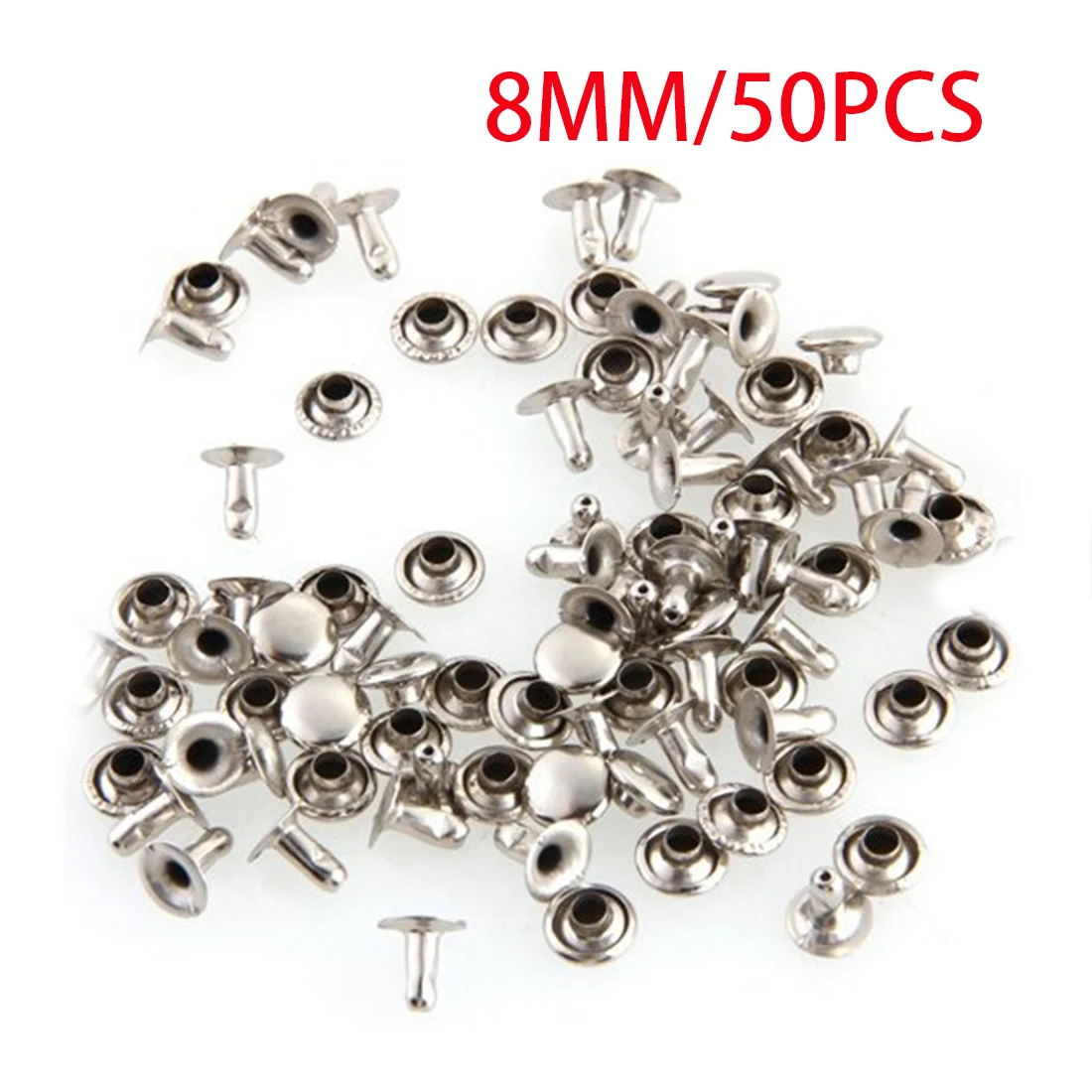 Buy New 50pcs 8mm Gun Fashion Bullet Studs And Spikes