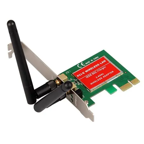 Горячий PCI Express PCI-e 300 Мбит IEEE 802.11b/g/n беспроводной адаптер Wi-Fi