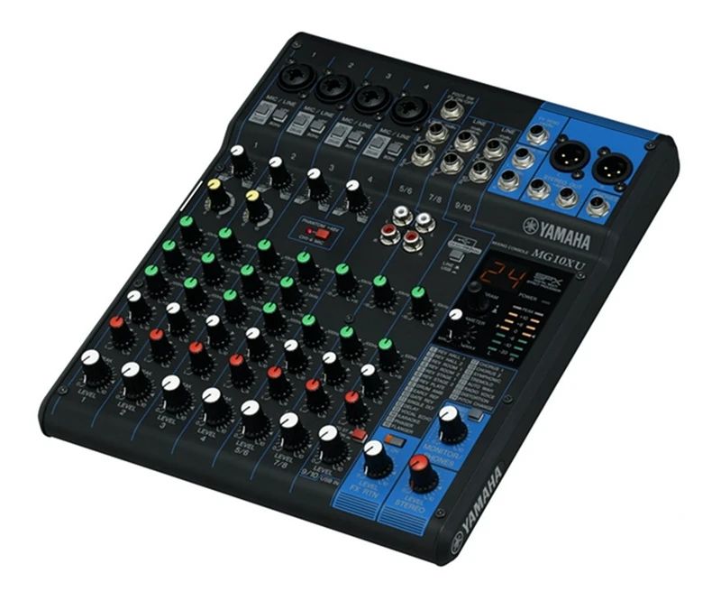 YAMAHA MG10XU AUDIO MIXER (3)