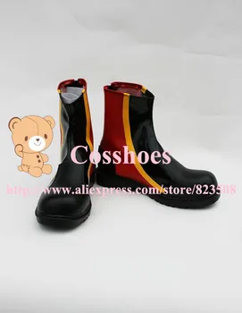 

Custom made black kaito Shoes from vocaloid Cosplay