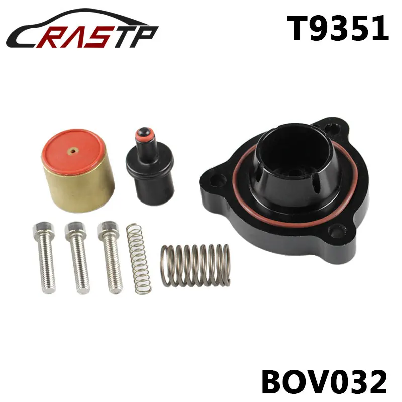

RASTP-Turbo Blow Off Valve Diverter Adapter Flange Atmospheric Spacer T9351 Kit for Audi/Volkswgen/Skoda RS-BOV032