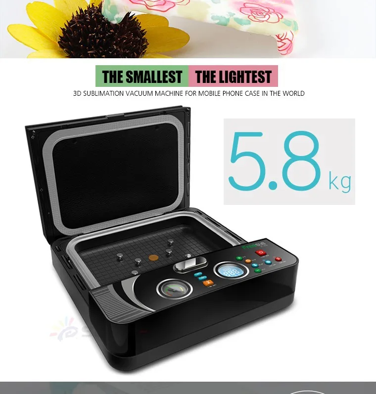 ST2030 Small Light 3d Sublimation Vacuum Heat Press Machine 3D Phone Case Printer Heat Transfer for All Mobile Phone Case