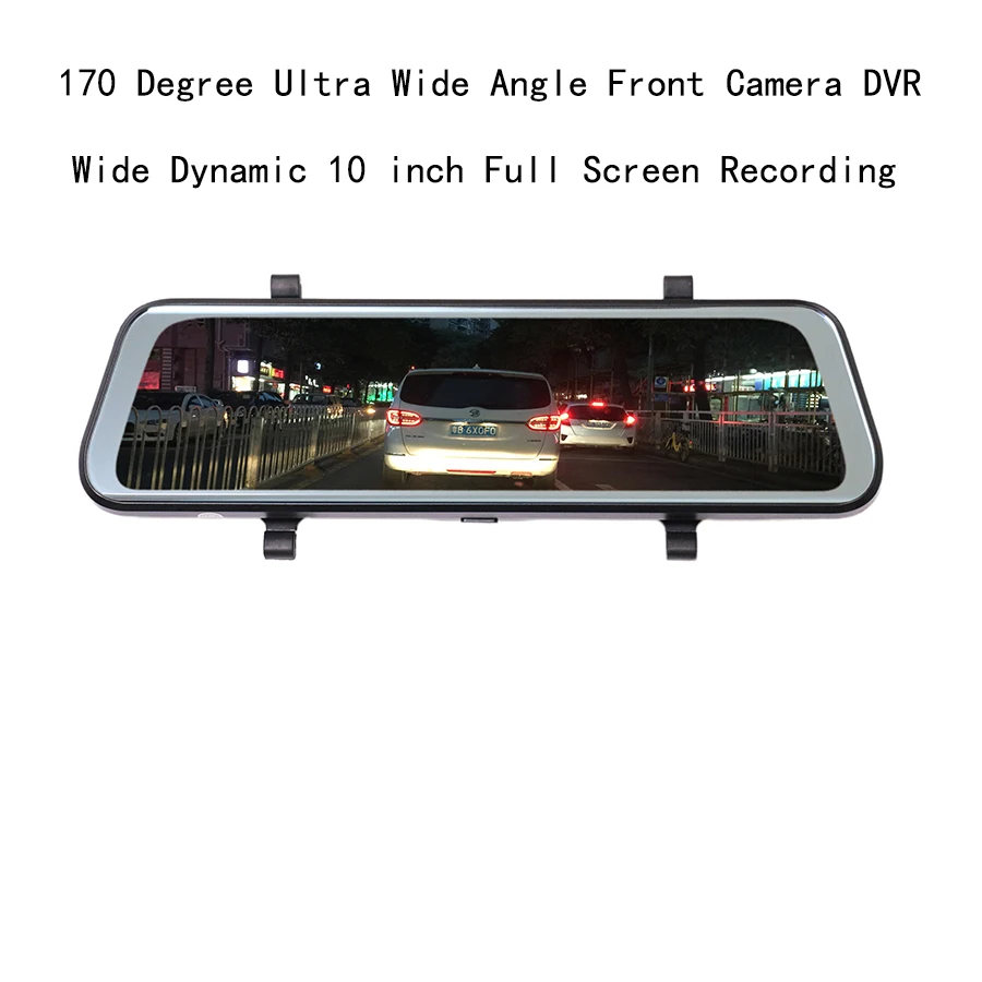Udricare 10 дюймов ADAS 4G WiFi Bluetooth Android 8,1 gps двойной объектив DVR Full HD 1080P камера заднего вида видео рекордер зеркало заднего вида